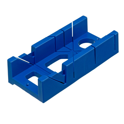 Стусло пластиковое, синее, 4 угла для запила, пила 450 мм Сибртех по ценам производителя в Челябинске с доставкой по всей России