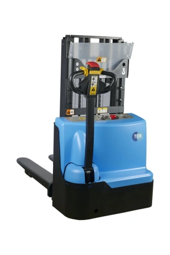 Штабелер самоходный 1,5 т 2,0 м TOR WS15H-2000SC PRO 24/85 В/Ач контр. скорости подъема по ценам производителя в Челябинске с доставкой по всей России