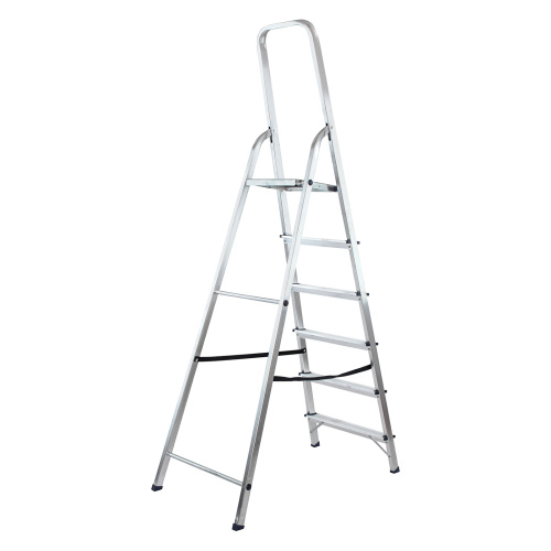 Стремянка усиленная, 6 ступеней, алюминиевая, MTX по ценам производителя в Челябинске с доставкой по всей России