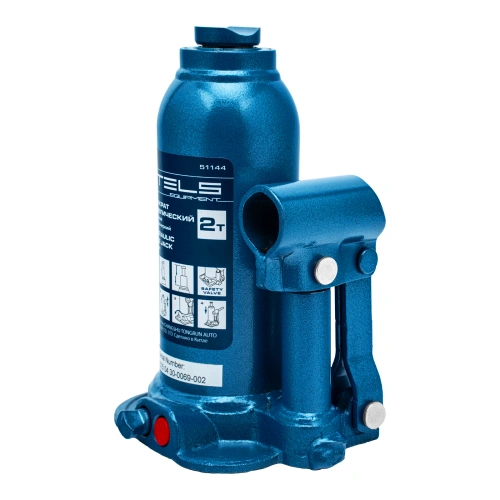 Домкрат гидравлический бутылочный телескопический, 2 т, подъем 170-380 мм Stels по ценам производителя в Челябинске с доставкой по всей России