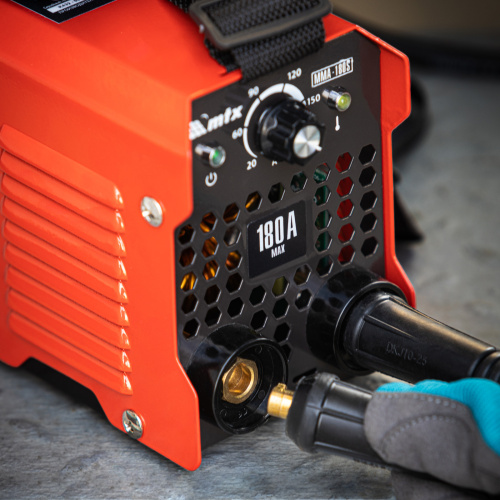 Инверторный аппарат дуговой сварки MMA-180S, 180 А, ПВ60%, диаметр электрода 1,6-4 мм MTX по ценам производителя в Челябинске с доставкой по всей России