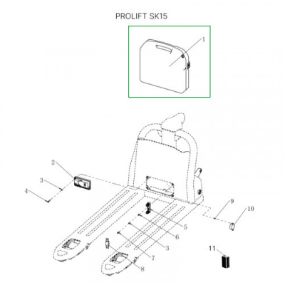 Аккумуляторная батарея 24В 20Ач Li-ion для тележек SD15L/SK15 по ценам производителя в Челябинске с доставкой по всей России