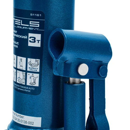 Домкрат гидравлический бутылочный, 3 т, h подъема 188-363 мм Stels по ценам производителя в Челябинске с доставкой по всей России