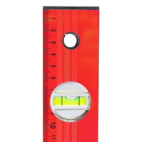 Уровень алюминиевый, 2000 мм, 3 глазка, красный, линейка Matrix по ценам производителя в Челябинске с доставкой по всей России