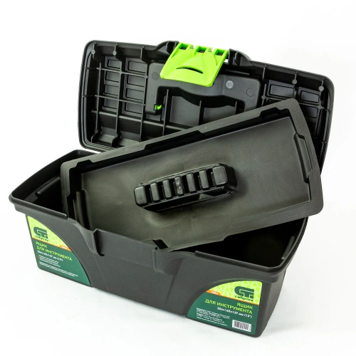 Ящик для инструмента, 324 х 165 х 137 мм, 13", пластик Сибртех по ценам производителя в Челябинске с доставкой по всей России