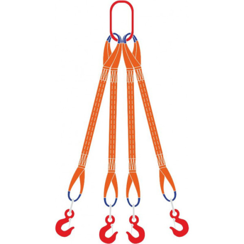 Строп текстильный 4СТ, 6т - 3м по ценам производителя в Челябинске с доставкой по всей России