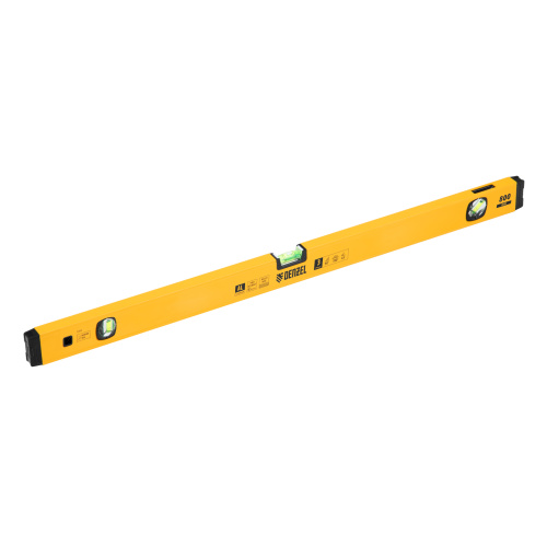 Уровень алюминиевый, магнит, фрезерованный, 3 глазка (1 зеркал.) 0,5 мм/м, 800 мм Denzel по ценам производителя в Челябинске с доставкой по всей России