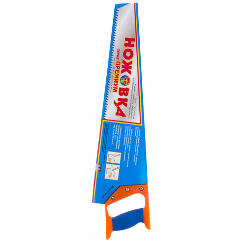 Ножовка по дереву, 500 мм, шаг зубьев 8 мм, пластиковая рукоятка по ценам производителя в Челябинске с доставкой по всей России