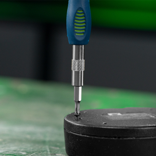 Отвертки реверсивные с набором бит и торцевыми головками, 41 шт, CrV Сибртех по ценам производителя в Челябинске с доставкой по всей России