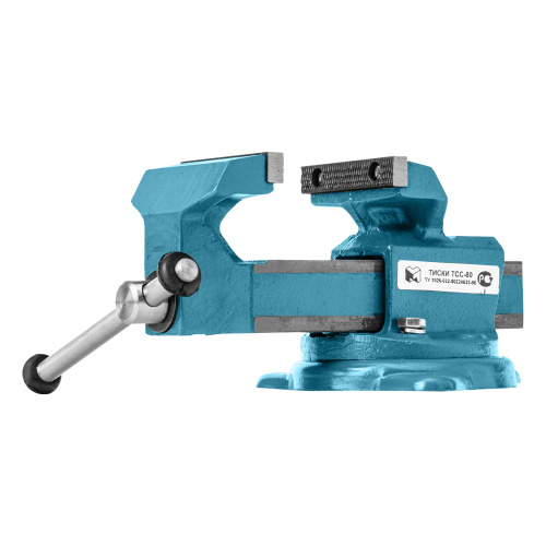 Тиски слесарные, 80 мм, поворотные (Глазов) по ценам производителя в Челябинске с доставкой по всей России