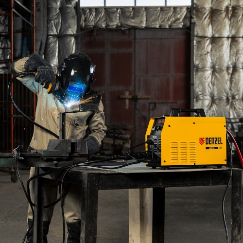 Аппарат инвертор. полуавтомат. cварки IMIG-160 Synergy, 160 А, ПВ 60%, катушка 5 кг Denzel по ценам производителя в Челябинске с доставкой по всей России