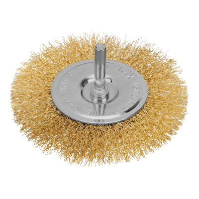 Набор щеток для дрели, 2 шт, 1 плоская, 100 мм, 1 "чашка", 75 мм, со шпильками Matrix по ценам производителя в Челябинске с доставкой по всей России