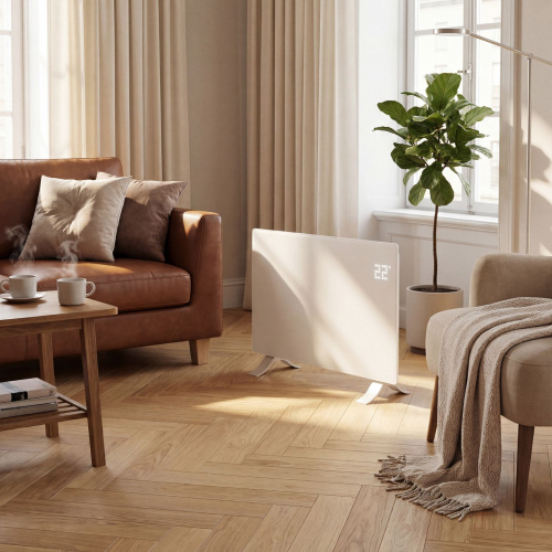 Конвектор электрический OptiPrime-1500, Wi-Fi, тачскрин, цифровой термостат, 1500 Вт Denzel по ценам производителя в Челябинске с доставкой по всей России