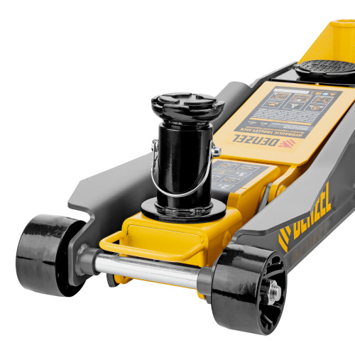 Домкрат гидравлический подкатной, 2/3 т, 98-770 мм, быстрый подъем, низ. подхват, проф, SUV Denzel по ценам производителя в Челябинске с доставкой по всей России