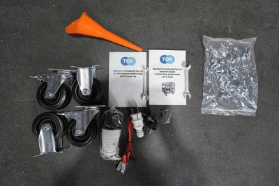 Генератор дизельный 7,0 кВт 220В с электростартером и колесами TOR KM7000D по ценам производителя в Челябинске с доставкой по всей России