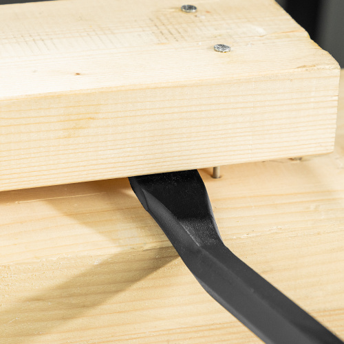 Лом-гвоздодер, 600 мм, шестигранный 16 мм, окрашенный, сталь 65 Denzel по ценам производителя в Челябинске с доставкой по всей России