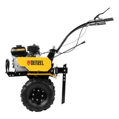 Мотоблок DPT-270, 7 л.с., ремен.сцеп, шир 85 см, глуб 35 см,фрез 3х4,ШОМ,скор 2В/1Н,кол 8" Denzel по ценам производителя в Челябинске с доставкой по всей России