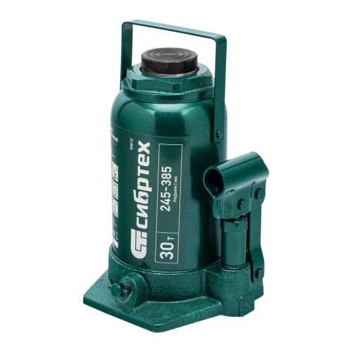 Домкрат гидравлический бутылочный, 30 т, 245-385 мм Сибртех по ценам производителя в Челябинске с доставкой по всей России