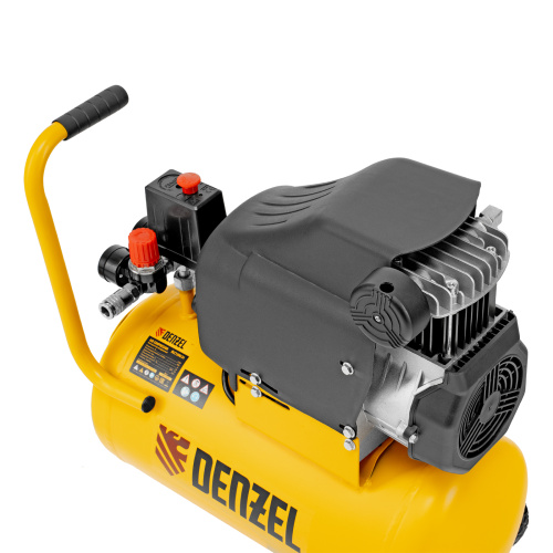 Компрессор воздушный DLC1300/24 безмасляный 1.3 кВт, 24 литра, 206 л/мин Denzel по ценам производителя в Челябинске с доставкой по всей России