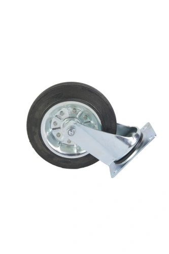 Колесо поворотное усиленное резина SRC 80 200 мм по ценам производителя в Челябинске с доставкой по всей России