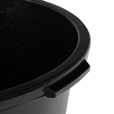 Таз круглый строительный, 90 л Сибртех по ценам производителя в Челябинске с доставкой по всей России