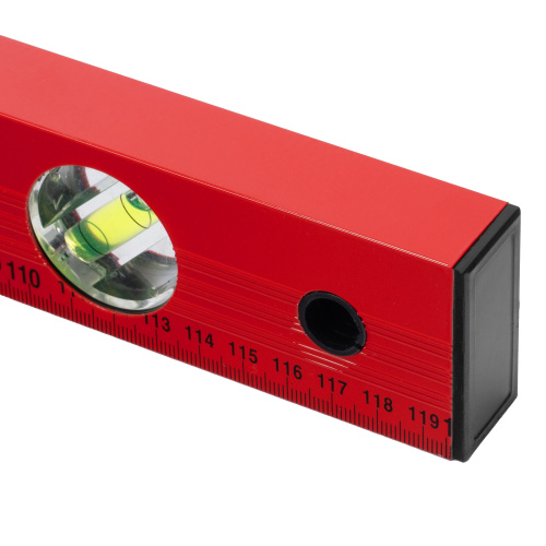 Уровень алюминиевый, 1200 мм, 3 глазка, красный, линейка Matrix по ценам производителя в Челябинске с доставкой по всей России