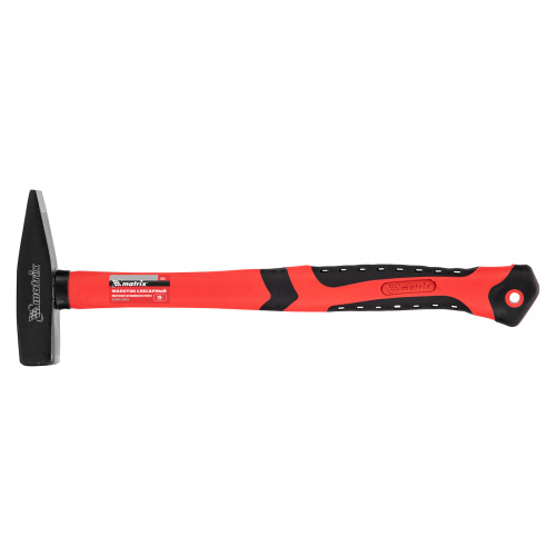 Молоток слесарный, 200 г, фибергласовая обрезиненная рукоятка Matrix по ценам производителя в Челябинске с доставкой по всей России