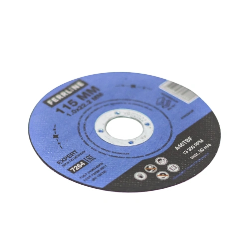 Круг отрезной по металлу FerrLine Expert 115 х 1,0 х 22,2 мм A46TBF купить в Москве с доставкой по всей России | ProtosMarket.ru