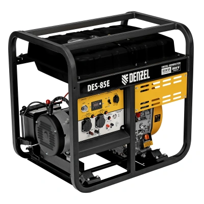 Генератор дизельный DES-85E, 8,5 кВт, 230 В, 16 л, электростартер Denzel по ценам производителя в Челябинске с доставкой по всей России