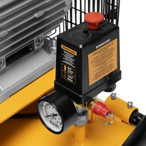 Компрессор воздушный рем. привод BCV 4000-T/200, 4,0 кВт, 200 литров, 690 л/мин Denzel по ценам производителя в Челябинске с доставкой по всей России