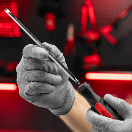 Отвертка комбинированная SL6/PH2 мм, CrV, антискользящая двухкомпонентная рукоятка Matrix по ценам производителя в Челябинске с доставкой по всей России