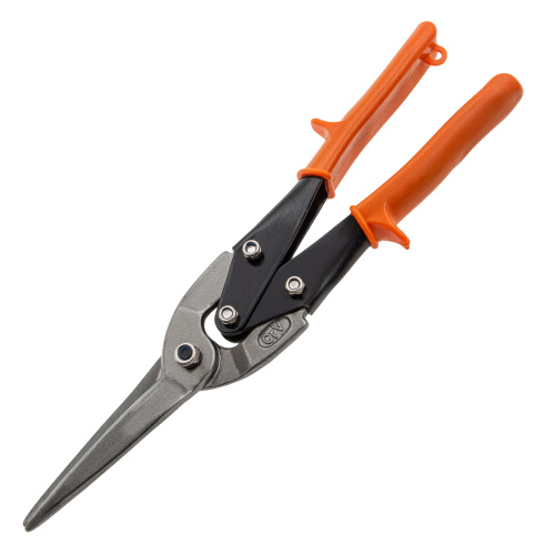 Ножницы по металлу, удлиненные, 290 мм, пряморежущие, обрезиненные рукоятки Sparta по ценам производителя в Челябинске с доставкой по всей России