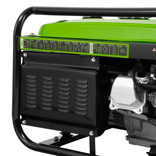 Генератор бензиновый БС-2800, 2.5 кВт, 230В, четырехтактный, 15 л, ручной стартер Сибртех по ценам производителя в Челябинске с доставкой по всей России