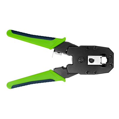 Клещи для обжима телефонных и компьютерных клемм 4P, 6P, 8P, функция обрезания проводов Сибртех по ценам производителя в Челябинске с доставкой по всей России