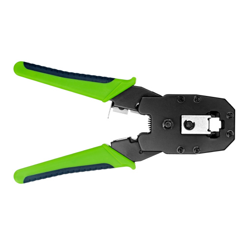 Клещи для обжима телефонных и компьютерных клемм 4P, 6P, 8P, функция обрезания проводов Сибртех по ценам производителя в Челябинске с доставкой по всей России