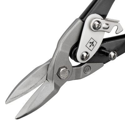 Ножницы по металлу, 250 мм, прямой рез, сталь CRMO, двухкомпонентные рукоятки, PRO Matrix по ценам производителя в Челябинске с доставкой по всей России