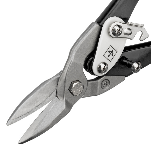 Ножницы по металлу, 250 мм, прямой рез, сталь CRMO, двухкомпонентные рукоятки, PRO Matrix по ценам производителя в Челябинске с доставкой по всей России