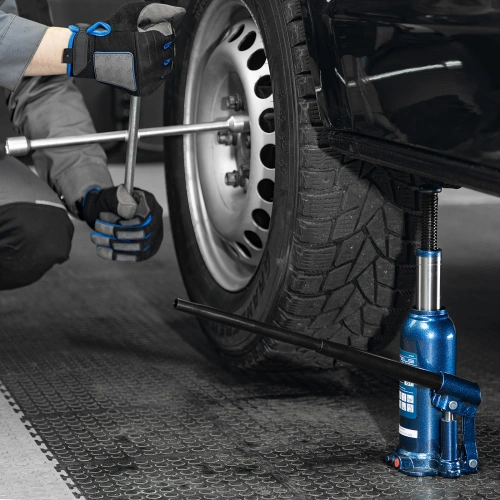 Домкрат гидравлический бутылочный, 5 т, h подъема 207-404 мм Stels по ценам производителя в Челябинске с доставкой по всей России