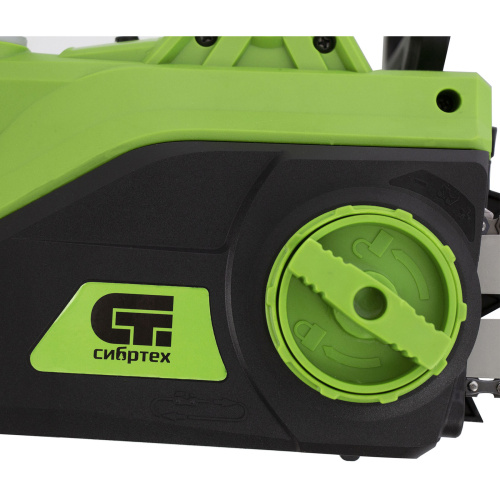 Пила цепная электрическая ПЦЭ-1800П с поперечным двигателем, 1.8 кВт, 14'' (35 см) Сибртех по ценам производителя в Челябинске с доставкой по всей России