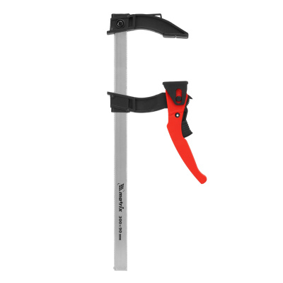 Струбцина реечная быстрозажимная, пластиковый корпус рычажно-храповой механизм, 300 х 90 х 390 мм, штанга 5 х 20 мм Matrix по ценам производителя в Челябинске с доставкой по всей России