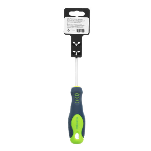 Отвертка, SL6 х 100 мм, CrV, двухкомпонентная рукоятка Сибртех по ценам производителя в Челябинске с доставкой по всей России