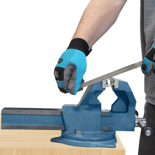 Тиски слесарные, 140 мм, поворотные (Глазов) по ценам производителя в Челябинске с доставкой по всей России