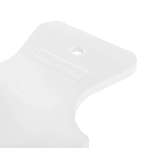 Шпатель, белая резина, 80 мм Сибртех по ценам производителя в Челябинске с доставкой по всей России