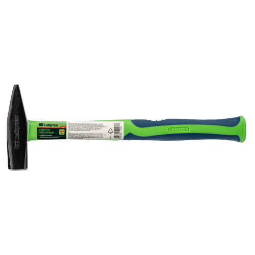Молоток слесарный, 400 г, фибергласовая обрезиненная рукоятка Сибртех по ценам производителя в Челябинске с доставкой по всей России