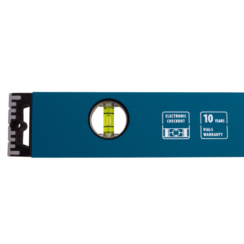 Уровень алюминиевый, 1000 мм, усиленный с ударопрочными заглушками, рукоятки, 3 глазка Gross по ценам производителя в Челябинске с доставкой по всей России