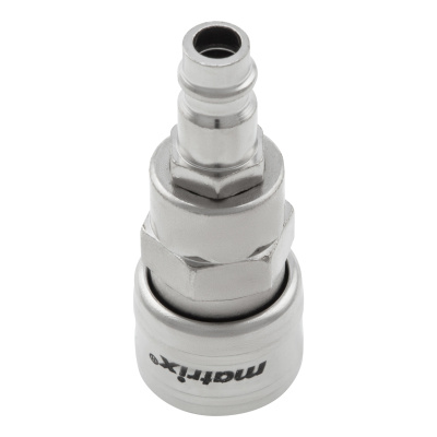 Набор переходников, быстросъемное соединение, резьбовое соед, 2 шт, внутр. D 1/4 Matrix по ценам производителя в Челябинске с доставкой по всей России