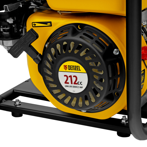 Мотопомпа бензиновая для чистой воды PX-50, 7 л.с, 2", 600 л/мин, глубина 8 м, напор 30 м Denzel по ценам производителя в Челябинске с доставкой по всей России