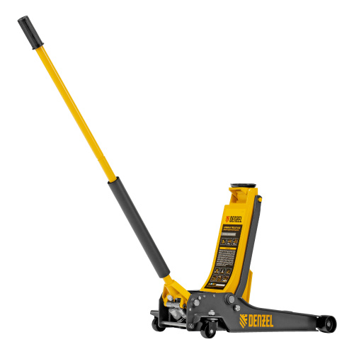 Домкрат гидравлический подкатной, 3 т, 85-610 мм, быстрый подъем, низ. подхват, проф, SUV Denzel по ценам производителя в Челябинске с доставкой по всей России