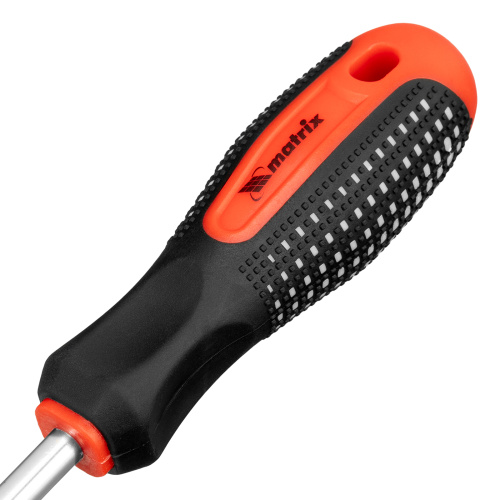 Отвертка Fusion, SL8 х 150 мм, CrV, трехкомпонентная рукоятка "Anti slip" Matrix по ценам производителя в Челябинске с доставкой по всей России