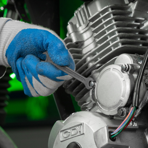 Набор ключей рожковых, 6 - 32 мм, 10 шт., CrV, фосфатированные Сибртех по ценам производителя в Челябинске с доставкой по всей России